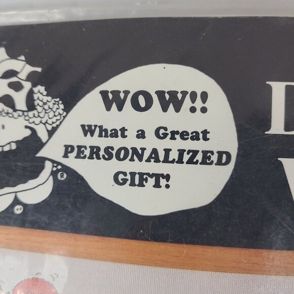 Our Family Personalized Cross Stitch Kit! 1994! GAY MARTHA ZURICH! DESIGN WORKS - Picture 6 of 7